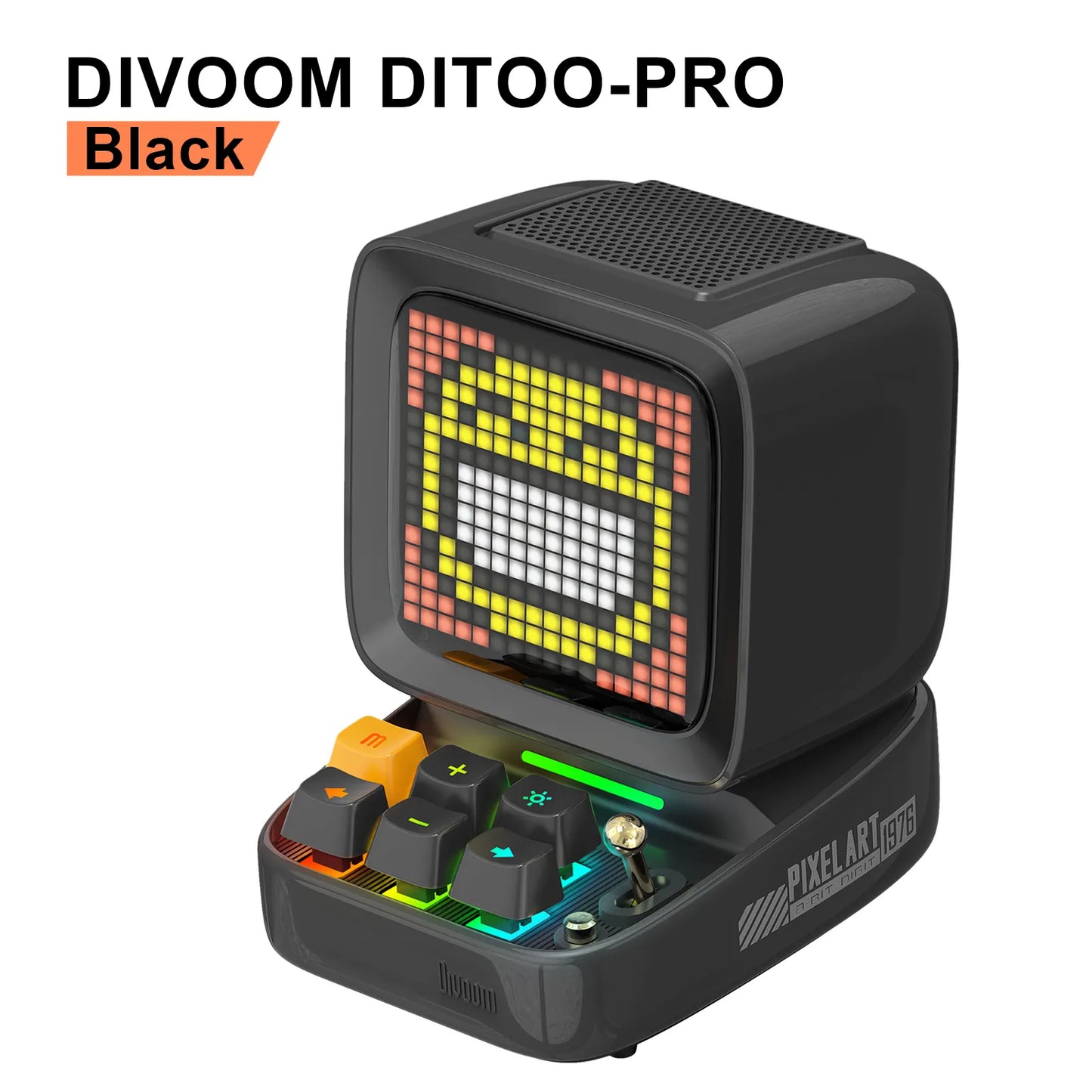Divoom Ditoo-Pro Retro Pixel Art Bluetooth Speaker-  LED Display Board